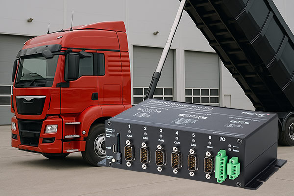 Banc de test de fin de ligne poids lourds