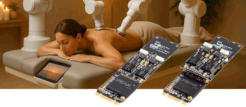 Table de massage robotisée