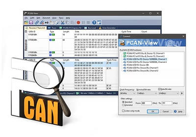 PCAN-View — Vue principale